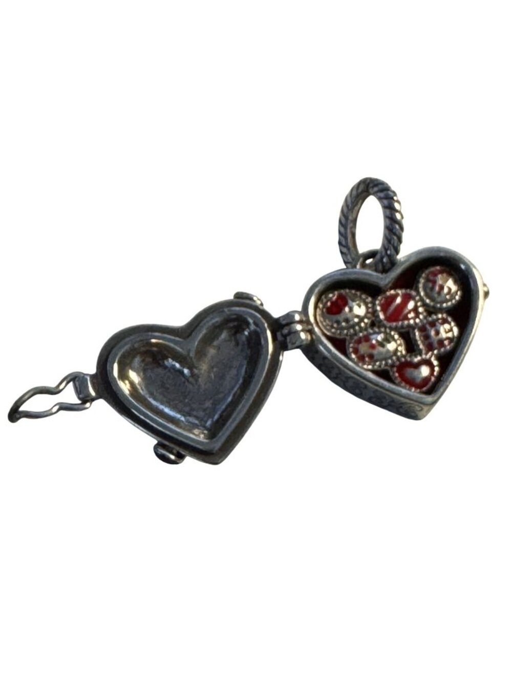 Brighton Seasonal Charm Necklace Snowman Bunny Pumpkin Opening Heart Gift Box 16 - Picture 7 of 13